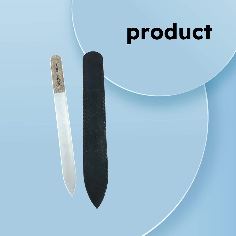💟3/25$ 🆕NWOB BUTTER LONDON | FULL | Signature Glass Nail File - Picture 2 of 14
